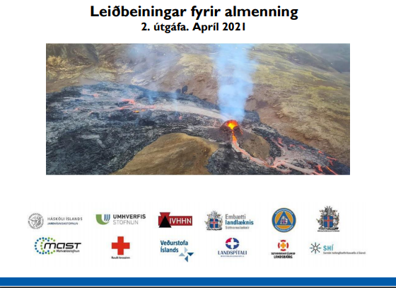 Upplýsingar um stöðu á gasmengun og eldgosinu