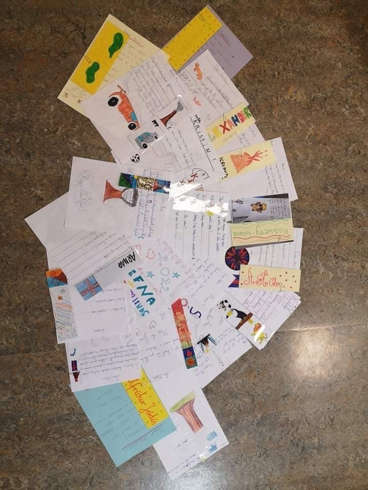 Frábært enskuverkefni í 5. bekk - pennavinir í Frakklandi