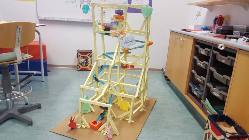 Stórkostlega pappírs rússíbana áskorunin