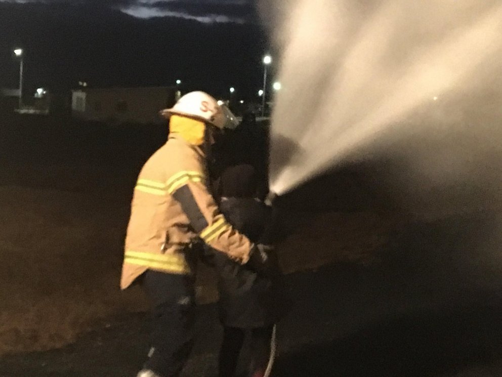 Eldvarnarfræðsla í 3. bekk