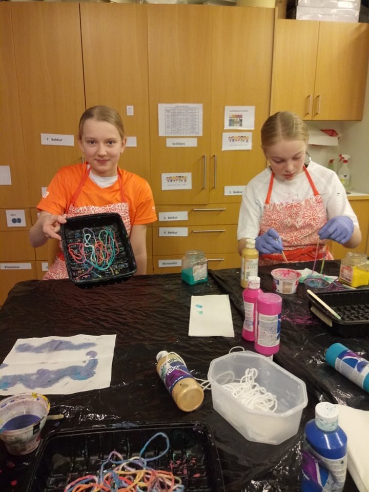 Vefnaðarverkefni í textílmennt