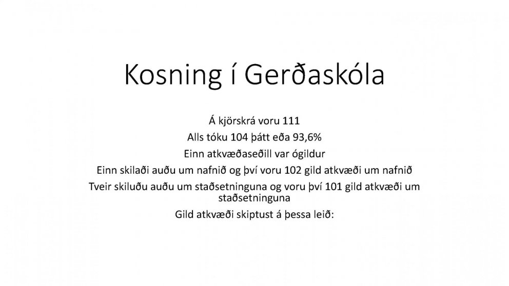 Lýðræði og kosningar