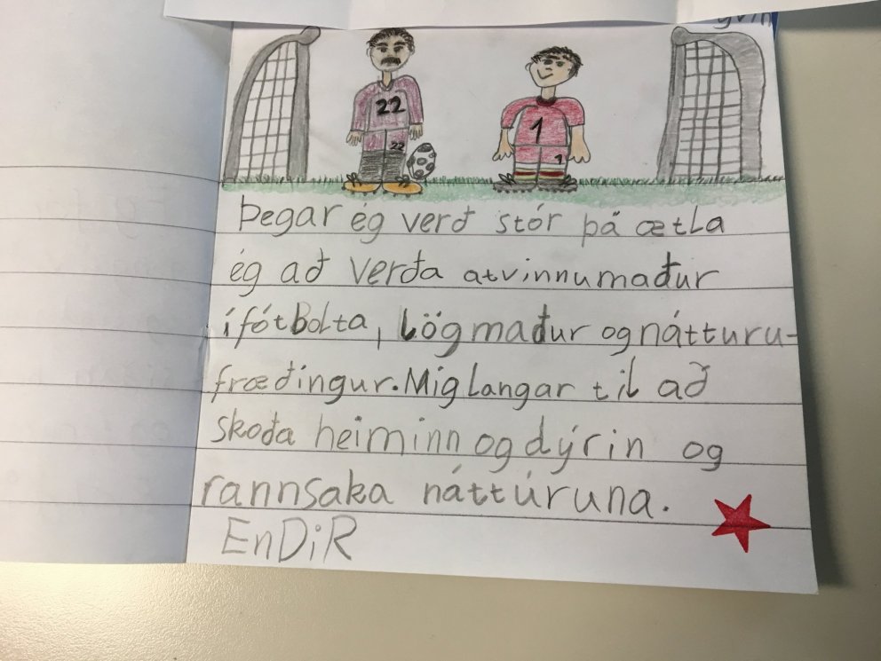 3.bekkur og störfin okkar