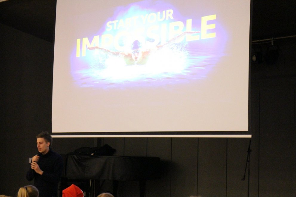 Már Gunnarsson í heimsókn