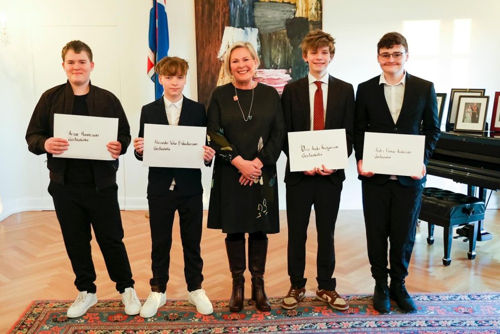 Stórkostlegur sigur Gerðaskóla og gleði á Forvarnardeginum