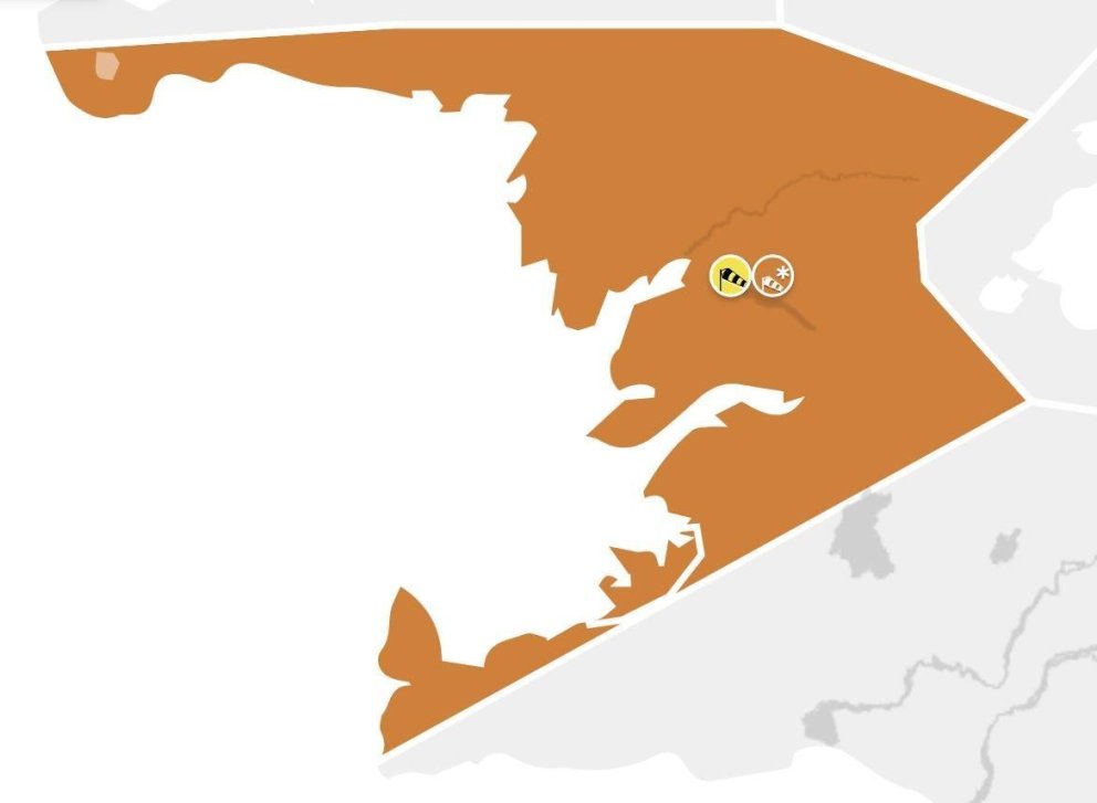 Veðurviðvörun á morgun fimmtudag.