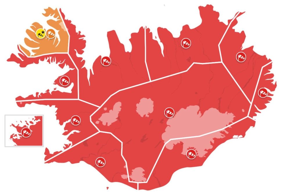 Mikilvæg skilaboð frá neyðarstjórn.