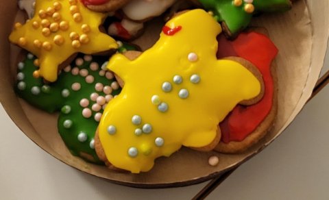 Piparkökumálun í 6. bekk