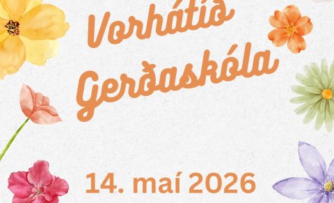 Vorhátíð Gerðaskóla 14. maí.