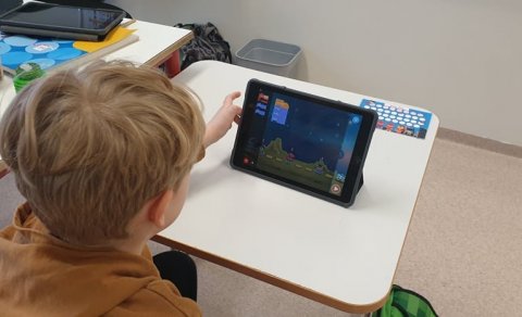 Tynker - forritun í 2.bekk