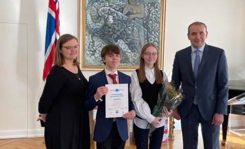 Viðurkenning fyrir framúrskarandi árangur