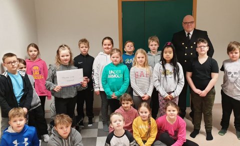 Verðlaun í eldvarnargetraun