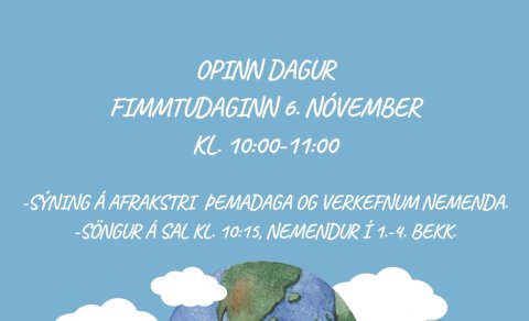 Opinn dagur í Gerðaskóla