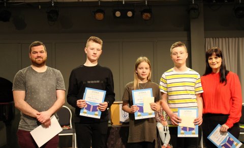 Hafþór Ernir Ólason í verðlaunasæti