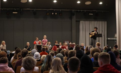 Hátíðleg stund á degi íslenskrar tungu