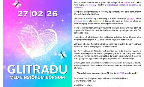 Glitraðu með einstökum börnum