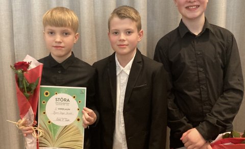 Glæsilegur árangur í stóru upplestrarkeppninni