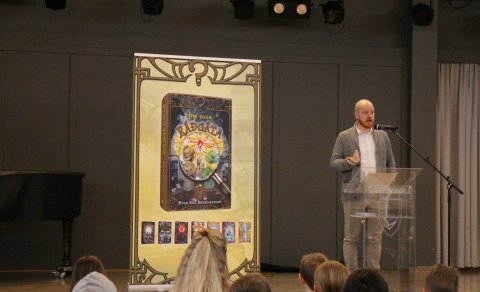 Ævar vísindamaður í heimsókn