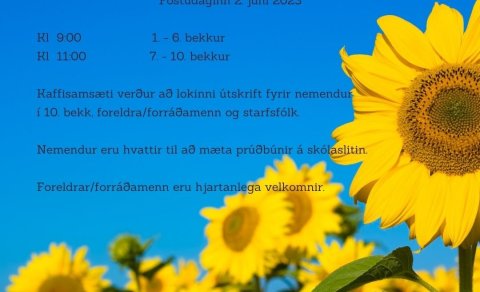 Skólaslit Gerðaskóla skólaárið 2022-2023