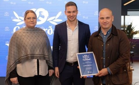 Friðgarður hlýtur veglegan styrk