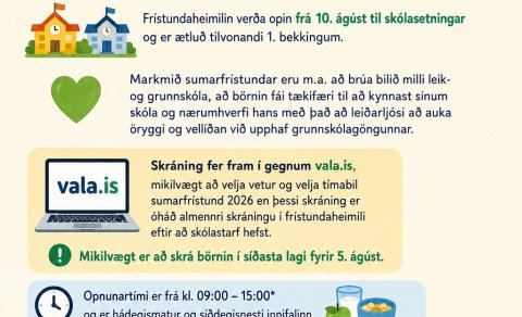 Sumarfrístund 2026
