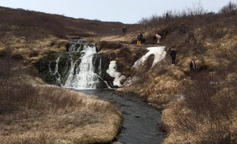 7. bekkur í skólabúðum á Úlfljótsvatni