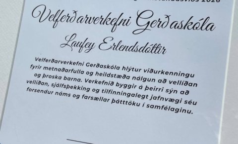 Bræðingur og Velferðarkennsla valin fyrirmyndarverkefni 2026